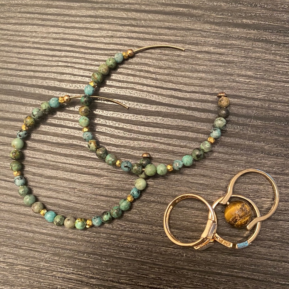 Jewelry Set (earrings and rings)